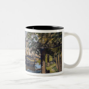 Taza Bicolor Claude Monet el el Sena en Ruán, 1872