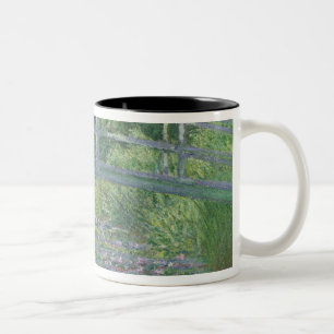 Taza Bicolor Claude Monet El estanque acuático: Armonía verd