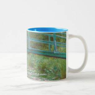 Taza Bicolor Claude Monet   El puente japonés de 1899