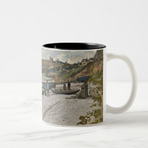 Taza Bicolor Claude Monet el   Sainte-Adresse, 1867