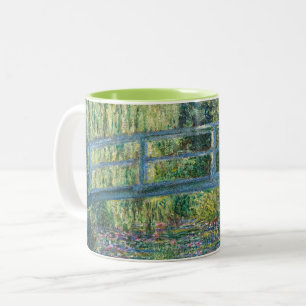 Taza Bicolor Claude Monet - Estanque de nenúfares, Armonía Verd