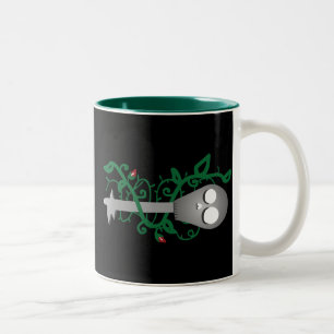 Taza Bicolor Clave de esqueleto