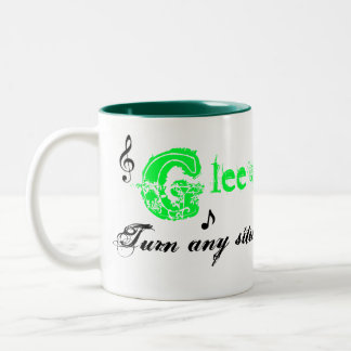 Taza Bicolor Clef-Nota, música, canción…