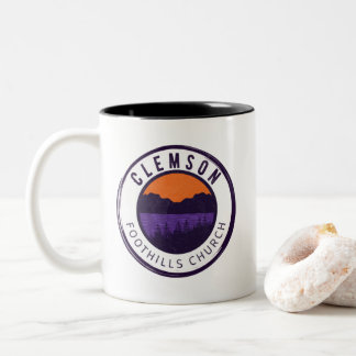 Taza Bicolor Clemson Foothills Church Coffee Mug