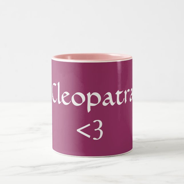 Taza Bicolor Cleopatra, <3 (Centro)