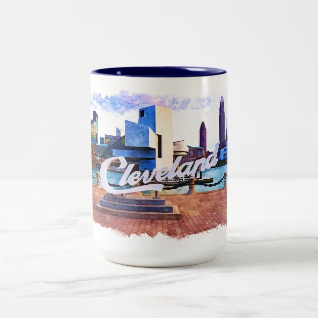 Taza Bicolor Cleveland (Centro)