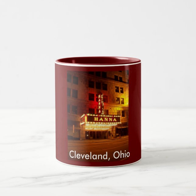 Taza Bicolor Cleveland, Ohio (Centro)