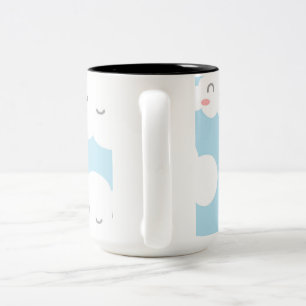 Taza Bicolor Cloud Theme Classic Mug