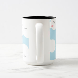 Taza Bicolor Cloud Theme Classic Mug