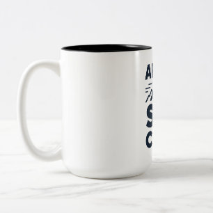 Taza Bicolor Club de Apres Ski Logotipo de Montaña - Invierno P