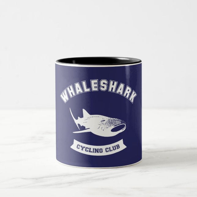 Taza Bicolor Club de Ciclismo Whaleshark (Centro)