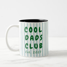 Taza Bicolor Club de Papás Geniales Personalizado con Nombre