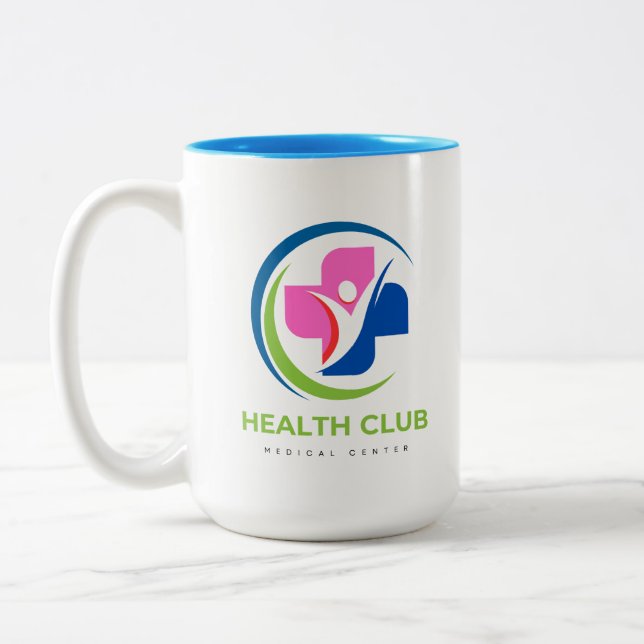 Taza Bicolor Club de Salud (Izquierda)