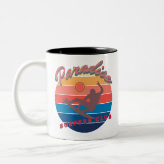 Taza Bicolor Club de surf Summerfun