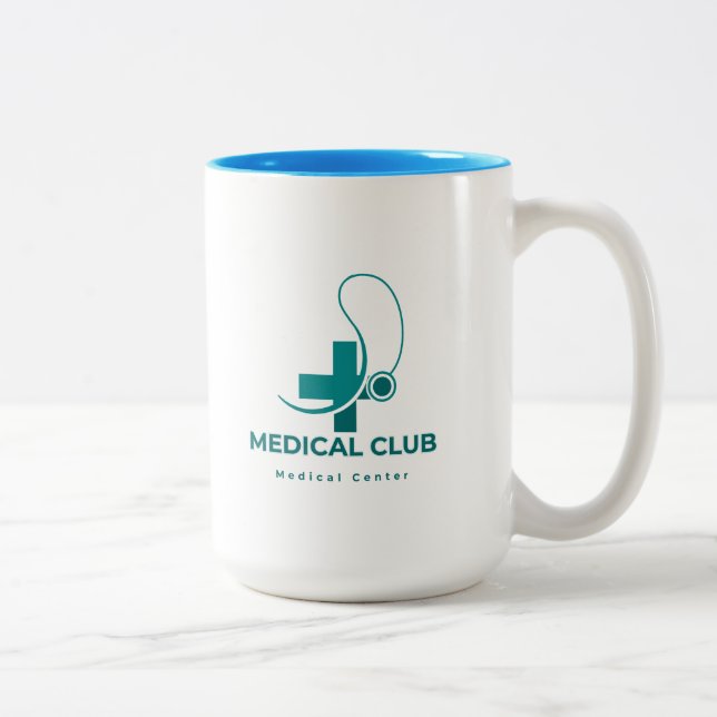 Taza Bicolor Club Médico (Derecha)