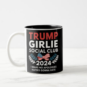 Taza Bicolor Club Social de Coquette Chica Trump Arco Elección 
