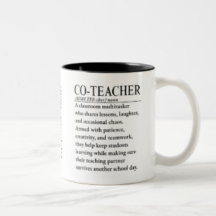 Taza Bicolor Co profesor