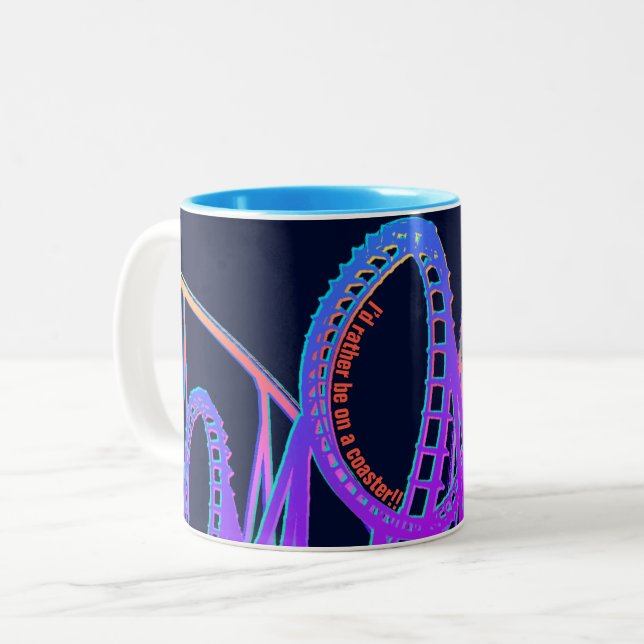 Taza Bicolor Coaster (Anverso izquierdo)