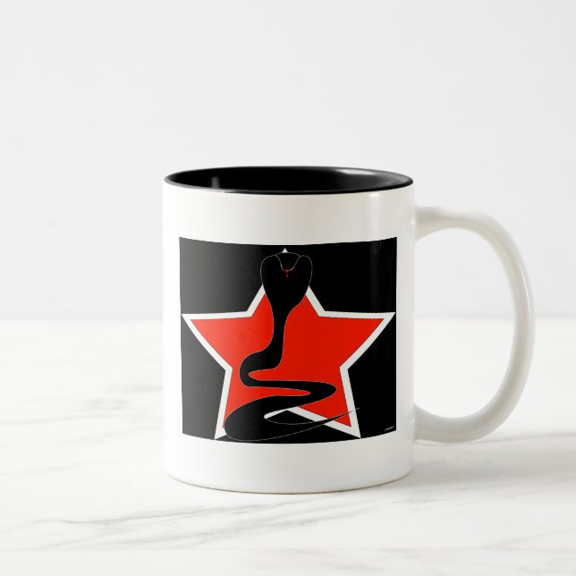 Taza Bicolor Cobra con Red Star Mug (Derecha)