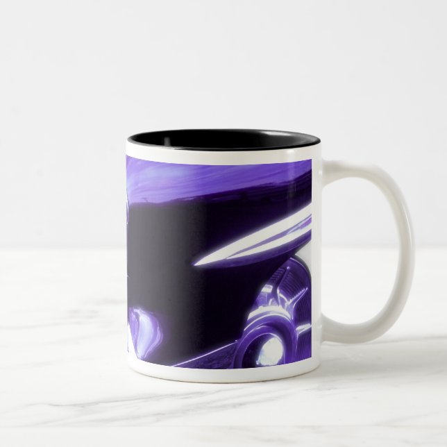 Taza Bicolor Coche clásico: Chevrolet 1958 (Derecha)