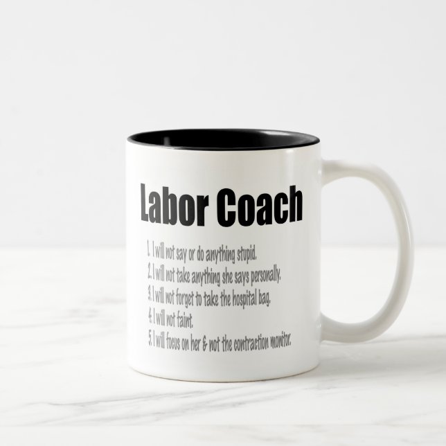 Taza Bicolor Coche de trabajo (Derecha)