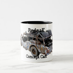 Taza Bicolor Coche del campesino sureño