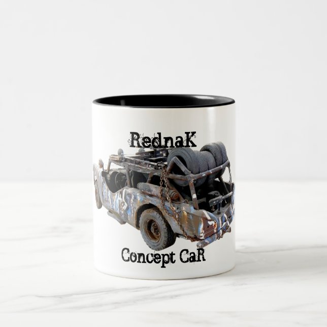 Taza Bicolor Coche del campesino sureño (Centro)