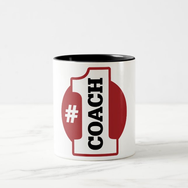 Taza Bicolor Coche del número 1 (Centro)