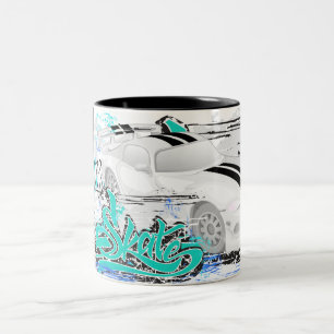 Taza Bicolor Coche deportivo