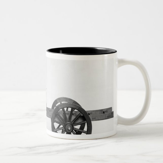 Taza Bicolor coche Vapor-accionado inventado (Derecha)