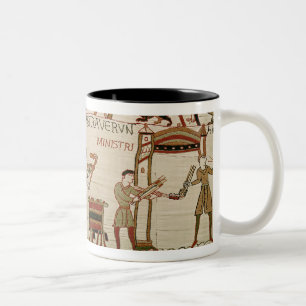 Taza Bicolor Cocinan la carne