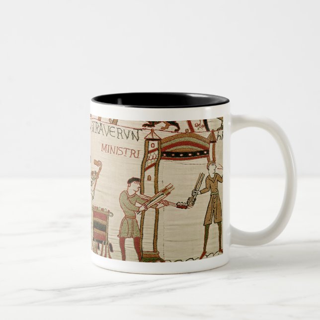 Taza Bicolor Cocinan la carne (Derecha)