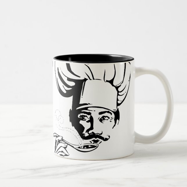Taza Bicolor Cocinero sabroso (Derecha)