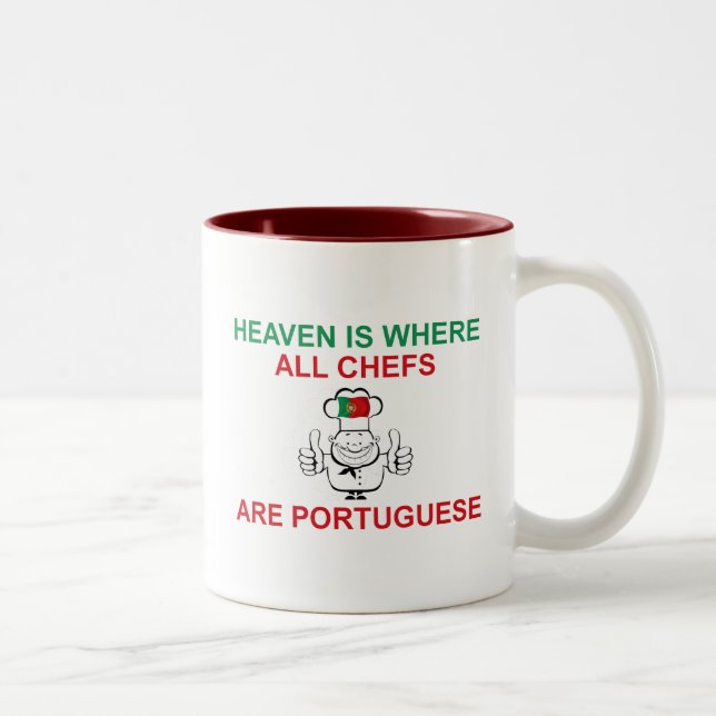Taza Bicolor Cocineros portugueses (Derecha)