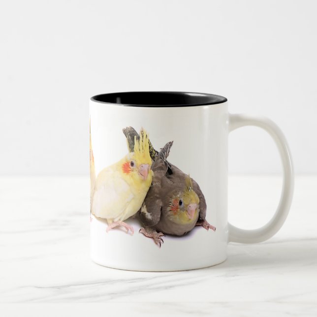 Taza Bicolor Cockatiels (Derecha)