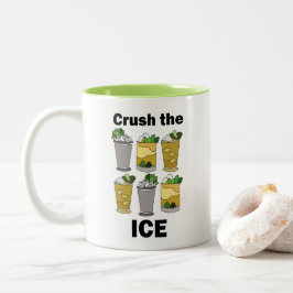 Taza Bicolor Cóctel Mint Julep Aplasta El Hielo Divertido