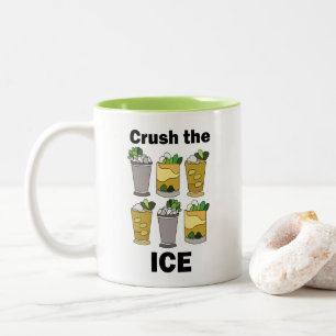 Taza Bicolor Cóctel Mint Julep Aplasta El Hielo Divertido