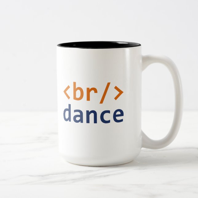 Taza Bicolor Código de interrupción (Derecha)