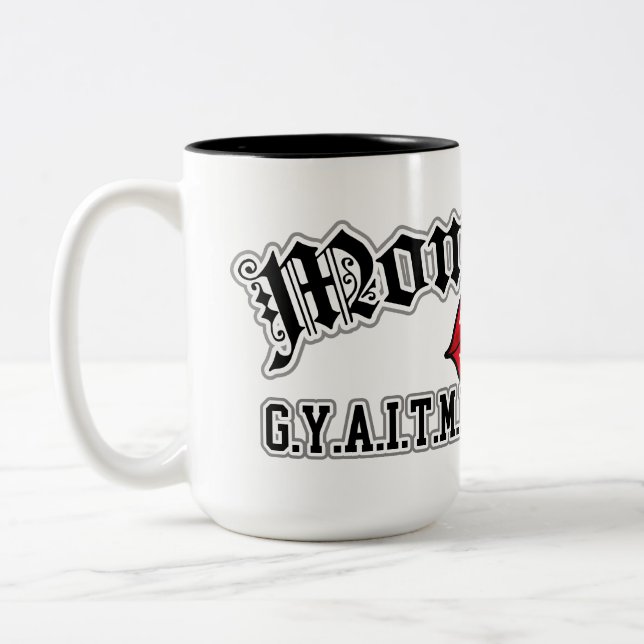 Taza Bicolor Código de Mamá Café Mug (Izquierda)