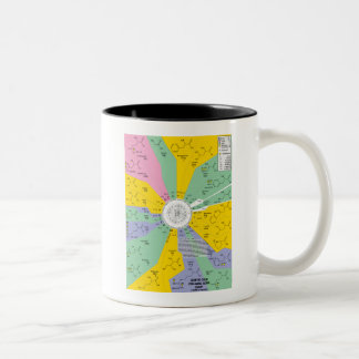 Taza Bicolor Código Genético Para Ácidos Aminos (Rueda De Gráfi