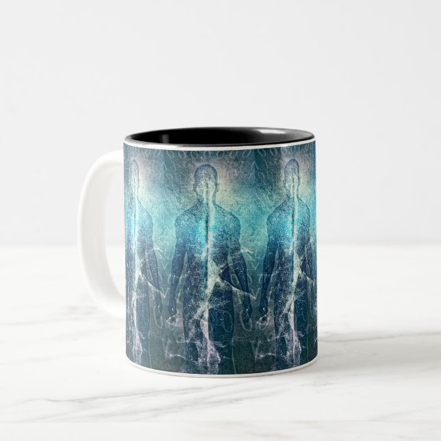 Taza Bicolor Código Soul (Anverso izquierdo)