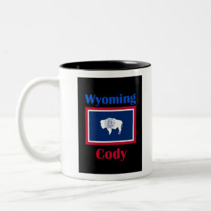 Taza Bicolor Cody Wyoming