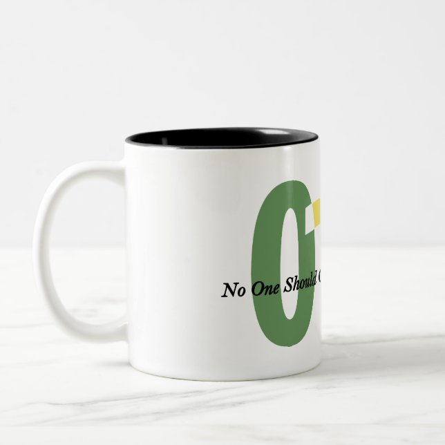 Taza Bicolor Coffe Mug (Izquierda)