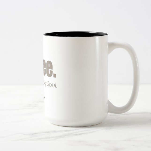 Taza Bicolor Coffe negro (Derecha)