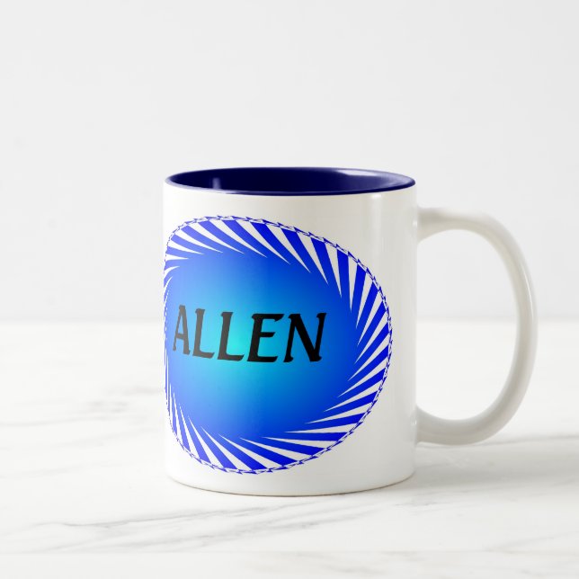 Taza Bicolor Coffe personalizado Muge - Allen (Derecha)