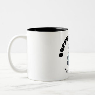 Taza Bicolor Coffee Badger