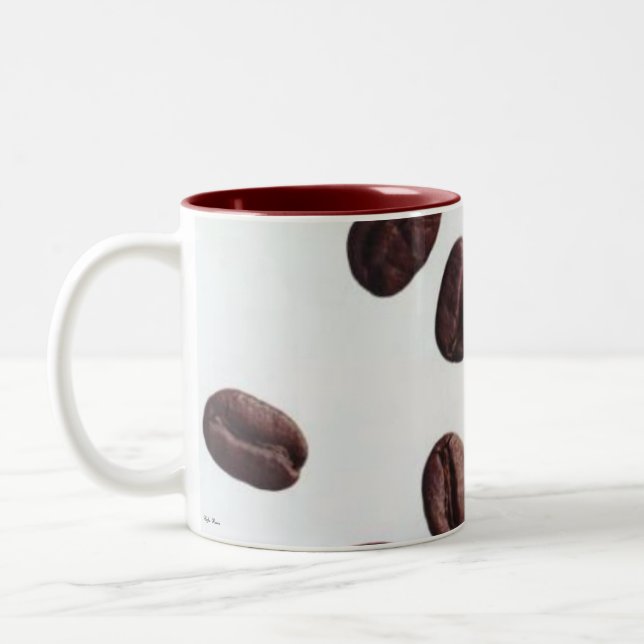 Taza Bicolor Coffee Bean -Mug- (Izquierda)