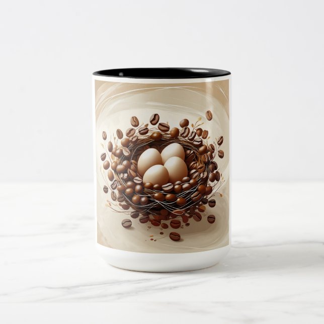 Taza Bicolor Coffee Bean Nest Mug (Centro)