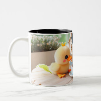Taza Bicolor coffee birds