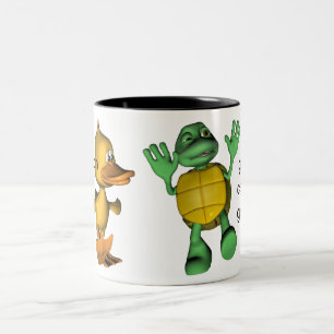 TAZA BICOLOR COFFEE DANCE MUG